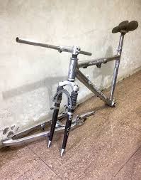 1992 Specialized Future Shock Carbon Titanium Forks On My Mongoose Amplifier 2