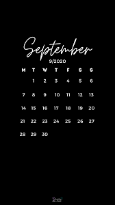 September 2020 Wallpaper In 2020 September Wallpaper Calendar Wallpaper December Wallpaper