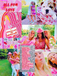 Pink Preppy Collage Cute Wallpapers Wall Collage Treat People With Kindness