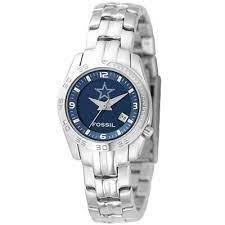 Fossil Dallas Cowboys Ladies Stainless Steel Analog Sport Watch Sports Watches Women Invicta Watches Women Sport Watches