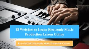 Music production is an accumulation of different aspects of digital sound. 18 Websites To Learn Electronic Music Production Lesson Online Free And Paid Cmuse