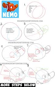 How To Draw Nemo From Disney S Finding Nemo With Easy Step By Step Drawing Tutorial How To Draw Step By Step Drawing Tutorials How To Draw Nemo Drawing Tutorial Easy