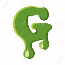 Play and learn abcs with these free printable alphabet flash cards. Letter G From Latin Alphabet With Numbers And Symbols Made Of Green Slime Font Can Be Used For Halloween Design And Other Purposes Royalty Free Cliparts Vectors And Stock Illustration Image 61681553