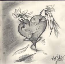Contour drawing is essentially outline drawing, and blind contour drawing means drawing the outline of the subject without looking at the paper while you're doing it. Heart Drawing Hard Novocom Top