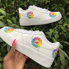 Takashi Flower Nike Air Force 1s The Custom Movement In 2020 Nike Air Force 1s Nike Air Force Air Force