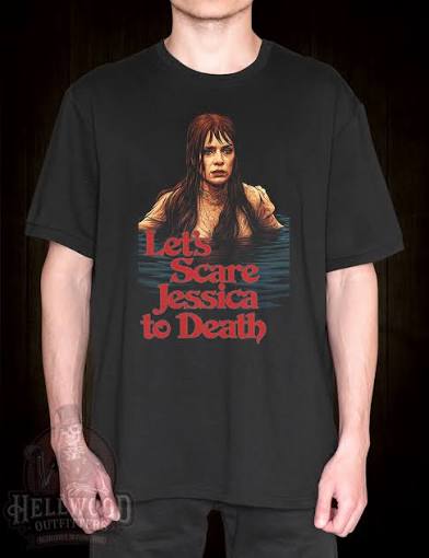 Let's Scare Jessica To Death T-Shirt – Cult Horror Classic – Hellwood  Outfitters