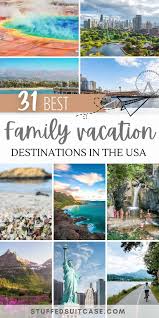 35 Best Family Vacation Spots in the US for 2026