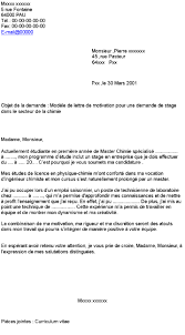 Exemple lettre de motivation stage psychologie via lettredemotivationexemple.blogspot.com. Lettre De Motivation Pour Master Psychologie Du Travail