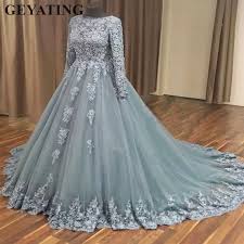 From designer dresses for dancing the night away to winter dresses to snuggle up in, our collection of dresses for women has something for everyone, whatever your style. Elegant Ball Gown Muslim Wedding Dress With Long Sleeves Lace Appliques Bridal Gowns Islamic Saudi Arabia Grey Wedding Dresses Wedding Dresses Aliexpress