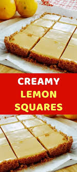Creamy Lemon Squares Lemon Squares Milk Recipes Dessert Sweetened Condensed Milk Recipes