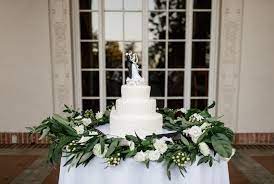 Maybe you would like to learn more about one of these? Green And White Cake Table Garland White Garland Seasonal Celebration Event Flowers