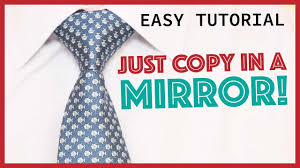 Follow these simple steps to learn how to tie a windsor knot. How To Tie A Tie Full Windsor Slowly Mirrored Easy Youtube