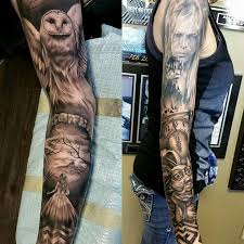 Vfx for film, tv & animation. Amazing Labyrinth Sleeve So Jelly Labyrinth Tattoo Best Sleeve Tattoos Tattoos