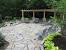 Flagstone Patio With Firepit
