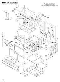 wall oven/microwave combo parts