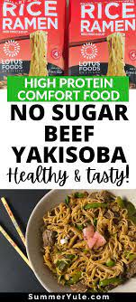What Is Beef Yakisoba Yakisoba Is A Japanese Stir Fry Dish Made With Ramen Style Noodles Chopped Veggies And Meat This C In 2021 Beef Yakisoba Yakisoba Recipe Beef
