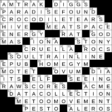 Maybe you would like to learn more about one of these? 0711 20 Ny Times Crossword 11 Jul 20 Saturday Nyxcrossword Com