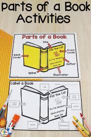 Parts Of A Book Poster Worksheet Concepts Of Print Resources In 2020 Parts Of A Book Concepts Of Print Kindergarten Books
