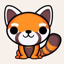 Bubbly S Animal Animated Stickers Squid Pig Ilustradores Kawaii Animation Red Panda Kawaii Drawings