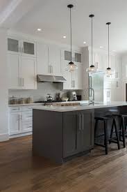 Love The Color Combo And The Back Splash In This Kitchen By Heather Merenda New Kitchen Cabinets Kitchen Renovation Modern Kitchen