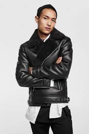 Image 2 Of Double Faced Biker Jacket From Zara Best Leather Jackets Leather Jacket Stylish Jackets