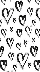 Background Black And White Heart Wallpaper Pin By Tammy Marie On Hearts Heart Wallpaper Phone Background Patterns Iphone Background Wallpaper
