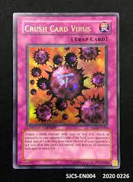 Subscribe to cherry crush's feed and add her as a friend. Crush Card Virus Sjcs En004 Ultra Rare Limited Edition Light Play Condition 2020 0226 Yugioh Singles Promo Cards Ygo Tournament Prize Promo Ideal808 Com