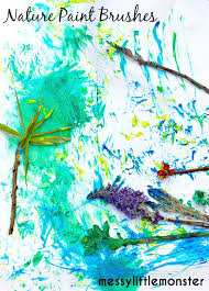 Jun 21, 2019 · 1. Make Your Own Nature Paint Brushes Nature Art Painting For Kids Messy Little Monster