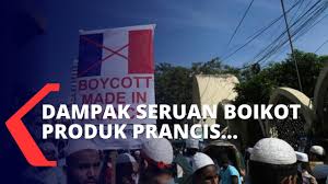 Pernyataan Presiden Prancis Menuai Kecaman Ini Dampak Dari Seruan Boikot Produk Prancis Youtube