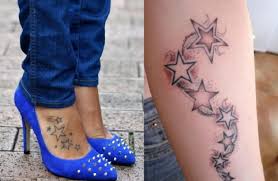 These slip on tattoos slip on very comfortably and look pretty darn real. Tatuajes De Estrellas De Diferentes Estilos Formas Y Colores 75 Fotos