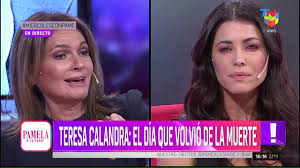 Ya que nos brinda lineas para fiestas, trajeria. Teresa Calandra Estuve Muerta Durante Mas De Un Minuto