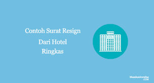 Kepada yth kepala bagian hrd hotel nuansa indah jln. Contoh Surat Resign Hotel 3 Contoh Masukuniversitas