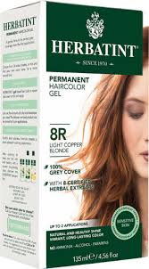 Copper is one of the most popular red hair colors for women right now. Herbatint Permanent Haircolor Gel 8r Light Copper Blonde 135 Ml Vitacost