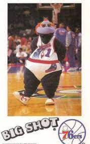 See more ideas about mascot, big ten, live animals. 76ers Mascot Big Shot