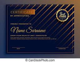 Keep track of what movies you have seen. Clean Certificate Of Appreciation Template Design Canstock
