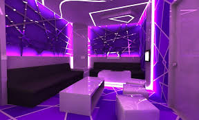 Karaoke Room Karaoke Room Design In Violet Karaoke Room Nightclub Design Karaoke