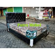 Merk spring bed murah tapi bagus. Satu Set Springbed Bigland Dipan Monaco K 5 Shopee Indonesia