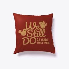 22nd year anniversary wedding gifts for couple ,mr and ms, wife, lovers, valentine day. We Still Do 22 Years Since 1996 Gift Pillow Happy 22th Wedding Anniversary Gift We Still Do Dist Birthday Gift For Wife 22nd Wedding Anniversary 1996 Gifts