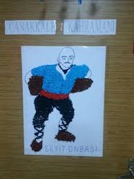 Canakkale Kahramani Seyit Onbasi Kagit Yuvarlama Sinif Etkinligi