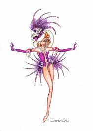 Show Girl Carnival Fashion Carnival Costumes Sketches