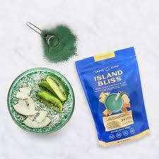 Island Bliss A Green Drink With The Tropical Taste Of The Islands Earth Echo Foods