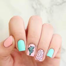 Unas Para Chicas Cute Summer Nail Designs Gel Polish Nail Art Fashion Nails