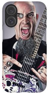 Scott Ian iPhone Case by Melanie D