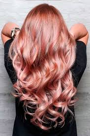 Black And Gold Hair Color Why And How To Get A Rose Gold Hair Color Lovehairstyles Com Summer Hair Color Hair Color Rose Gold Hair Styles