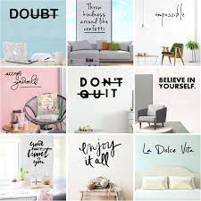 As the son of the first vermont woods studios. New Design Sentence Quotes Wall Stickers For Office Decoration Living Room Decor Wall Decal Bedroom Stickers On The Wall Wall Stickers Aliexpress