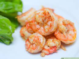 Do check the sodium content of precooked shrimp: 4 Ways To Prepare And Cook Prawns Wikihow