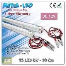 Produk asli, original, dan branded dengan beragam brand official. Jual Lampu Neon Tl Dc T5 12v Tube 8w 60cm Brilux Garansi 1 Tahun Mitra Led Com