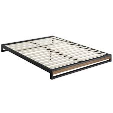 Choose from contactless same day delivery, drive up and more. Wooden Slats Low Rise Ironline Platform Bed Base With Metal Frame No Headboard Needed Mattress Foundation Walnut Bed Sets Buy Queen Size Metal Frame Wood Slat Bed Base Low Rise Ironline Platform Bed Base Product