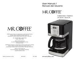 In addition to the strong brew selector, which allows you to brew a bolder cup of coffee, it also features intuitive brew now or later programming that makes it easy to schedule brewing ahead of time so you can wake up to the smell of freshly made coffee. Mr Coffee Jwx27 User Manual Pdf Download Manualslib