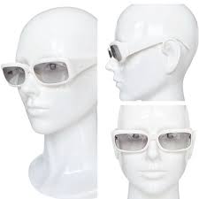 Sunglasses Chanel White in Plastic